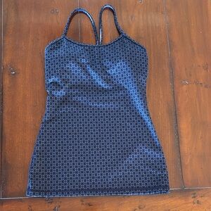 Lululemon Power Y Tank Top in Geometric Print Size 4